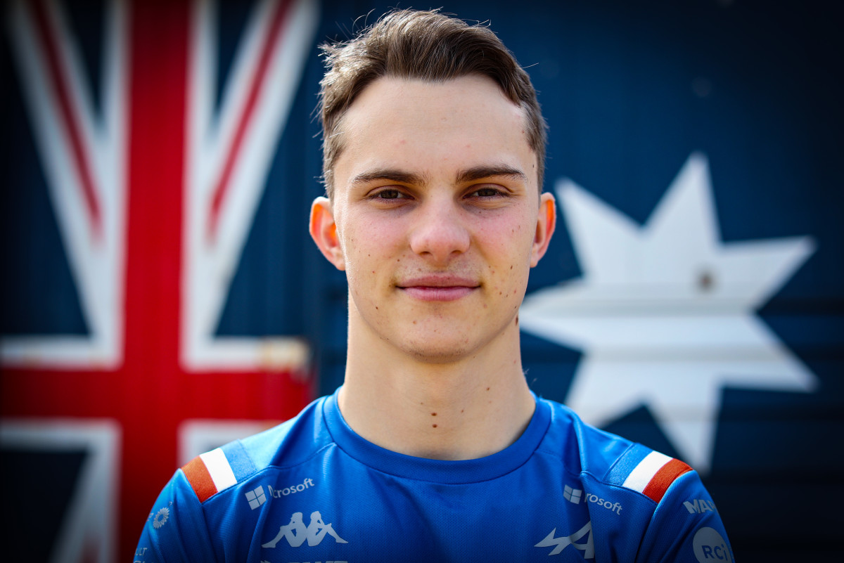 Oscar Piastri in Melbourne